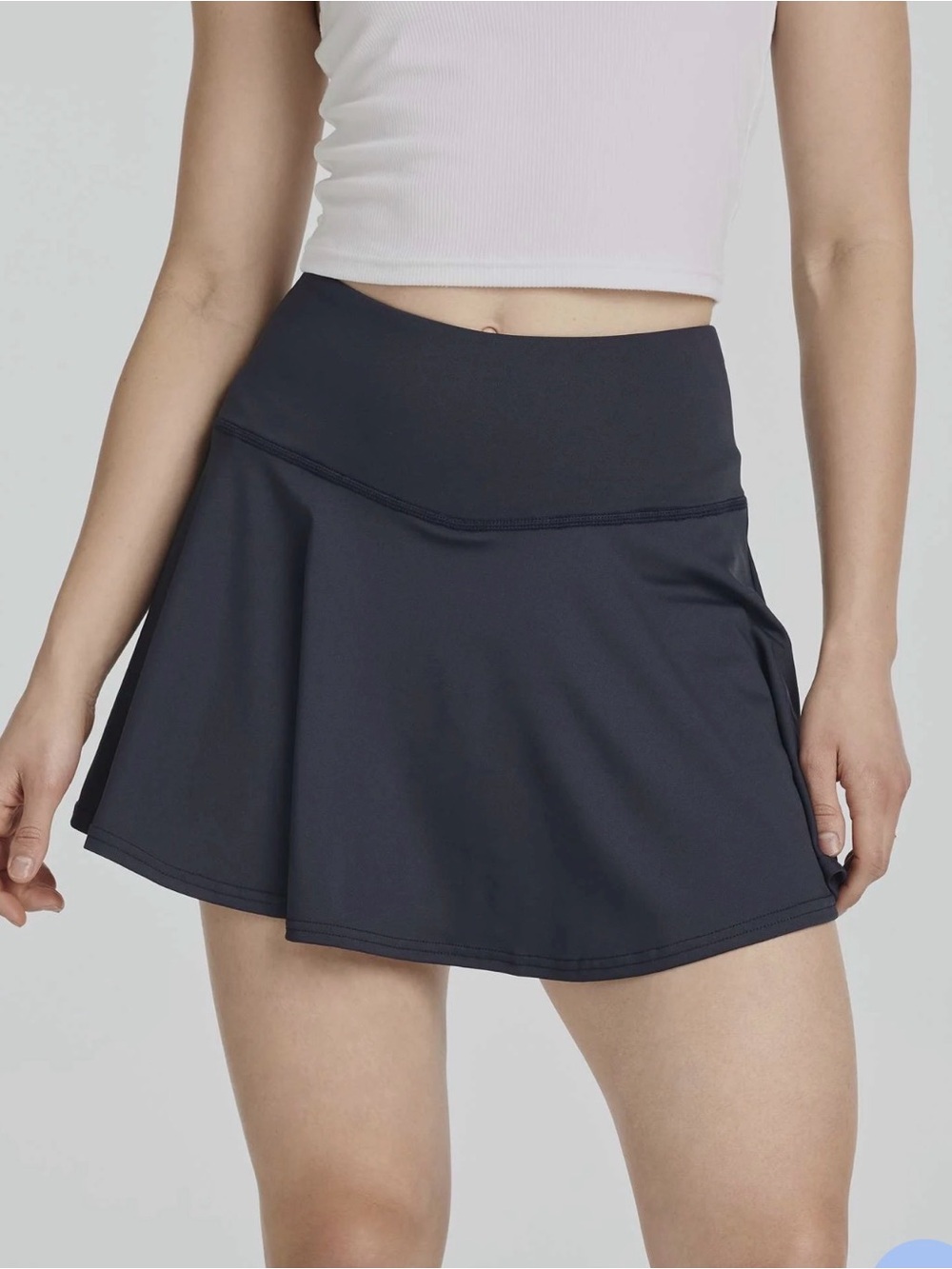 Old Navy Blue Circle Skater Skirt